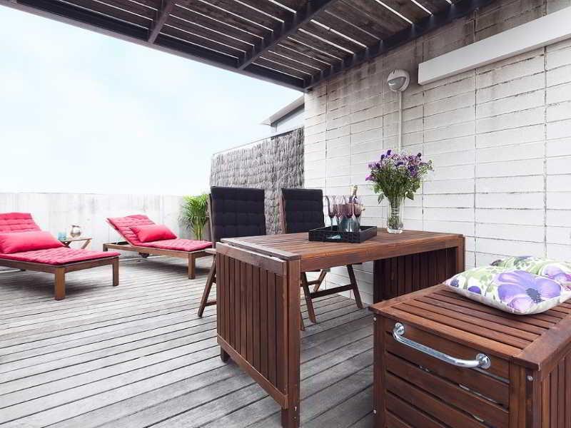 Charming Guell Terrace Appartement Barcelone